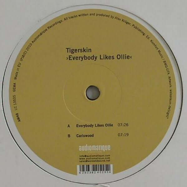 Tigerskin - Everybody Likes Ollie Vinyl