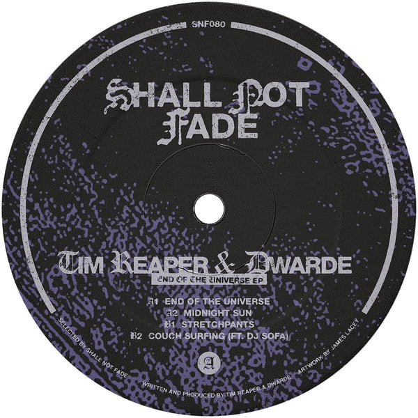 Tim Reaper & Dwarde - 'End Of The Universe' Vinyl Vinyl