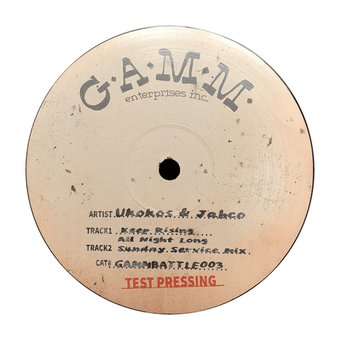 Ukokos & Jabco - Keep Rising All Night Long Vinyl - Vinyl Record