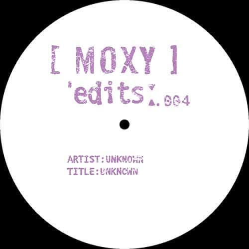 Unknown - MOXY EDITS 004 Vinyl