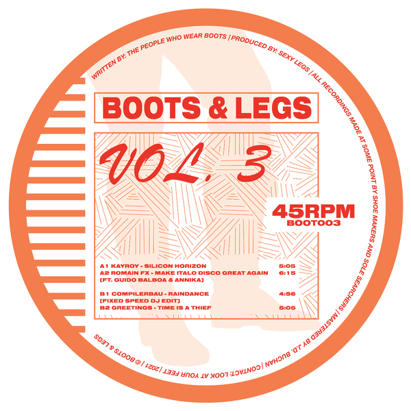 Various Artists - Boots & Legs Vol.3 EP