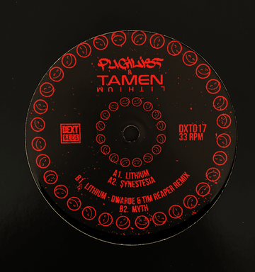 Pugilist & Tamen - Lithium - Artists Pugilist & Tamen Genre Jungle, Jungle-Techno Release Date 24 Mar 2023 Cat No. DEXT017 Format 12