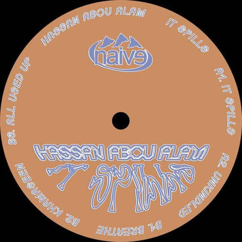 Hassan Abou Alam - It Spills - Vinyl Record