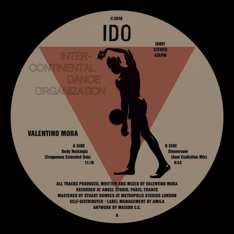 Valentino Mora - Body Nostalgia EP Vinyl - Vinyl Record