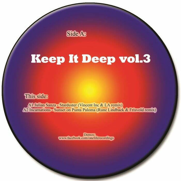 Various - 'Keep It Deep Vol 3' Vinyl Vinyl