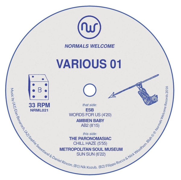 Various - 'NRML021' Vinyl Vinyl