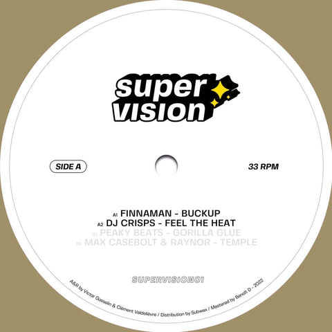 Various - 'Supervision 01' Vinyl Vinyl - Vinyl Record