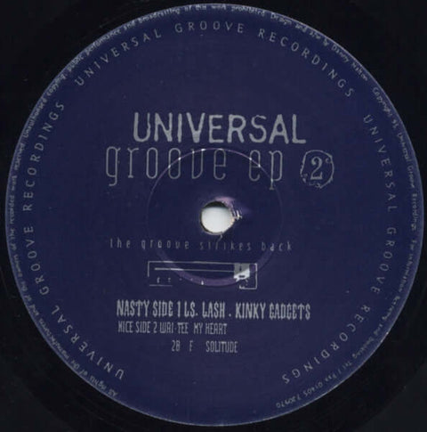 Various - Universal Groove EP 2 "The Groove Strikes Back" Vinyl - Vinyl Record