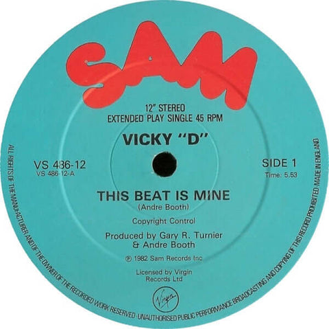 Vicky "D" - This Beat Is Mine Vinyl - Vinyl Record