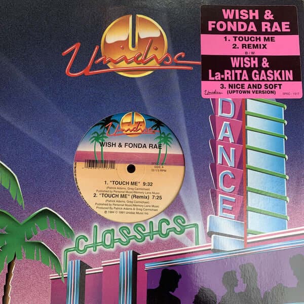 Wish & Fonda Rae / La - Rita Gaskin - Touch Me / Nice & Soft (PRE - ORDER) Vinyl