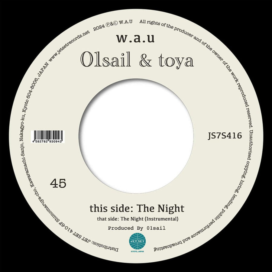01sail & toya - The Night (Japan Import)