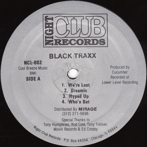 Black Traxx : Black Traxx (12") - Vinyl Record