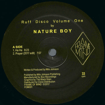 Nature Boy : Ruff Disco Volume One  (2xLP, Album, RE) Vinly Record