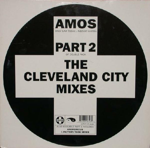 Amos : Only Saw Today / Instant Karma (12", Single) - Vinyl Record