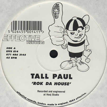 Tall Paul : Rok Da House (12", Single) - Vinyl Record