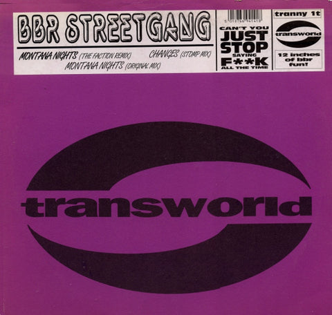 BBR Streetgang : Montana Nights (12") - Vinyl Record