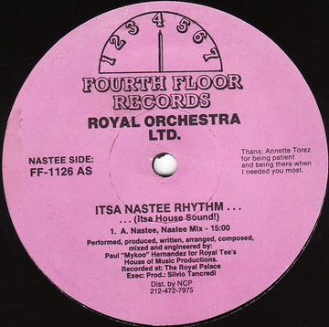 Royal Orchestra Ltd. : Itsa Nastee Rhythm (12