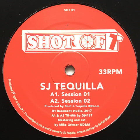 SJ Tequilla : Session 01-04 (12") - Vinyl Record