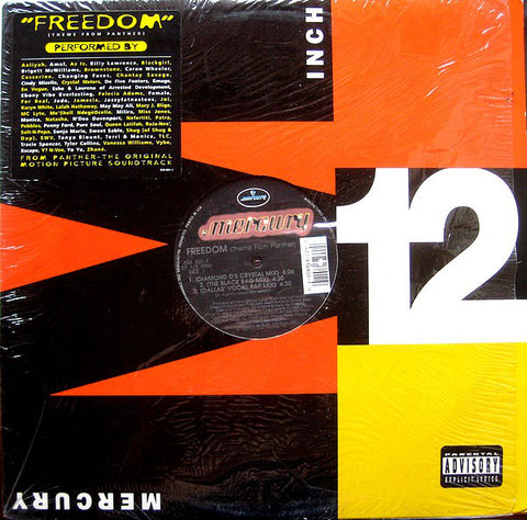 Various : Freedom (Theme From Panther) (12") - Vinyl Record