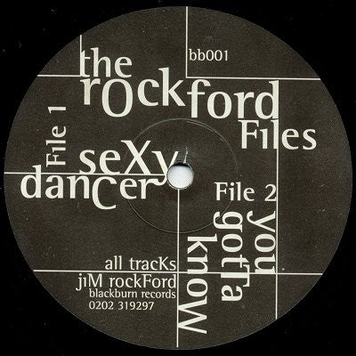 The Rockford Files : Sexy Dancer / You Gotta Know (12") - Vinyl Record