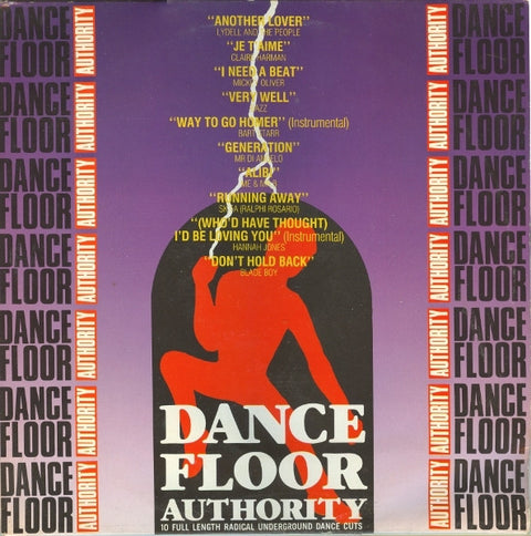 Various : Dance Floor Authority (LP, Comp) - Vinyl Record