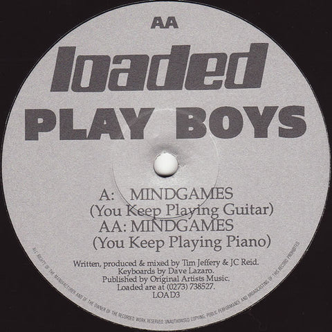 Play Boys : Mindgames (12") - Vinyl Record