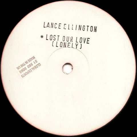 Lance Ellington : Lost Our Love (Lonely) (12", Promo, W/Lbl, Sta) is available for sale at our shop at a great price. We have a huge collection of Vinyl's, CD's, Cassettes & other formats available for sale for music lovers - Vinyl Record