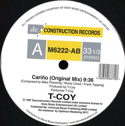 T-Coy : Cariño (12", RE, RM) - Vinyl Record