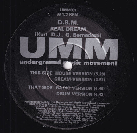 DBM (2) : Real Dream (12") - Vinyl Record