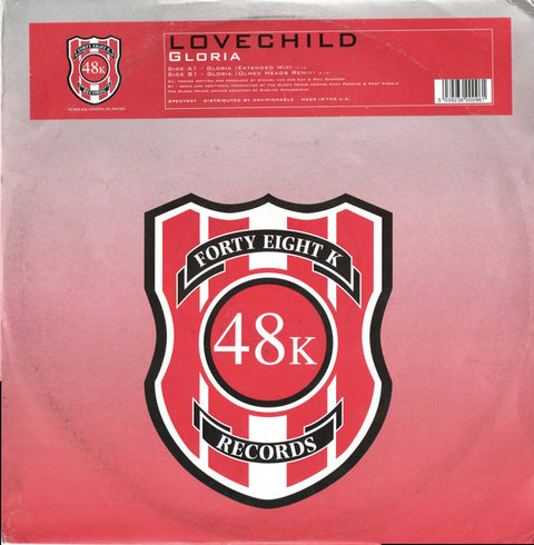 Lovechild : Gloria (12") - Vinyl Record