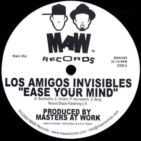 Los Amigos Invisibles : Ease Your Mind (12") - Vinyl Record