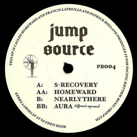 Jump Source : Homeward (12", EP) - Vinyl Record