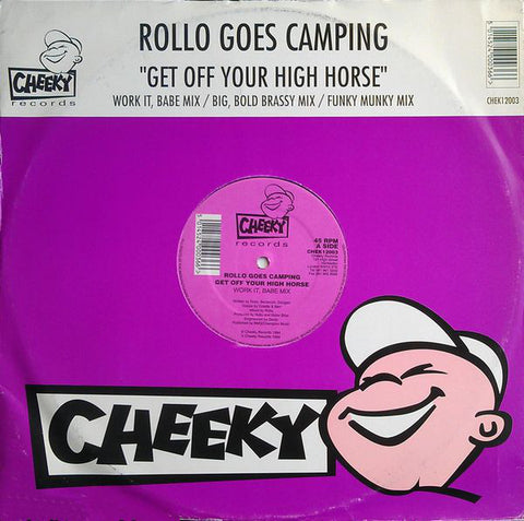 Rollo Goes Camping : Get Off Your High Horse (12") - Vinyl Record