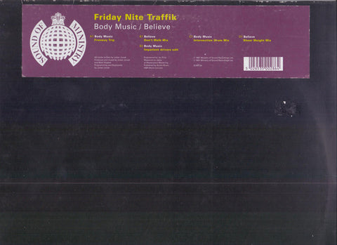 Friday Nite Traffik : Body Music / Believe (2x12") - Vinyl Record