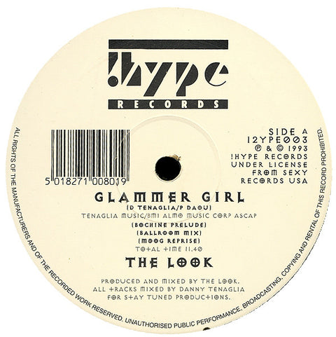 The Look : Glammer Girl (12") - Vinyl Record