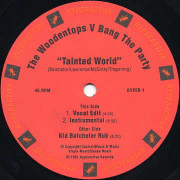 The Woodentops V Bang The Party : Tainted World (12