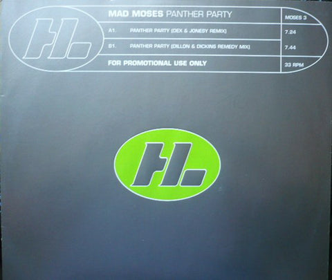 Mad Moses : Panther Party (12", Promo) - Vinyl Record