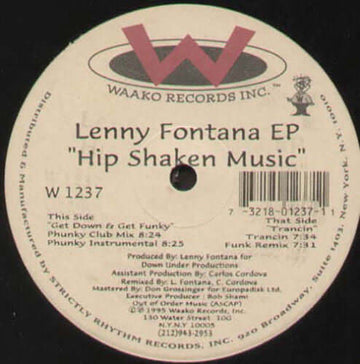 Lenny Fontana : Hip Shaken Music (12