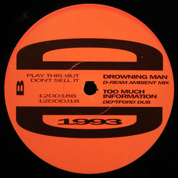 DD - Drowning Man / Too Much Information at ColdCuts // HotWax