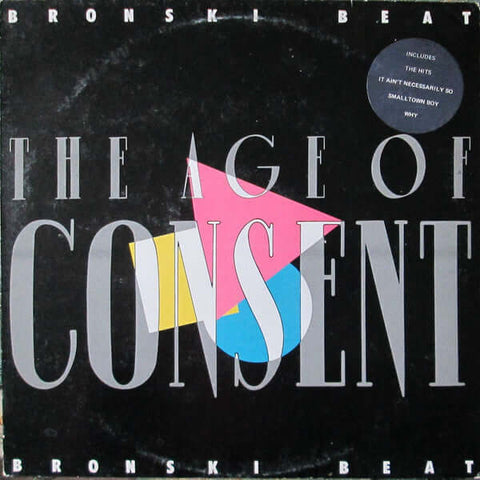 Bronski Beat : The Age Of Consent (LP, Album) is available for sale at our shop at a great price. We have a huge collection of Vinyl's, CD's, Cassettes & other formats available for sale for music lovers - Vinyl Record