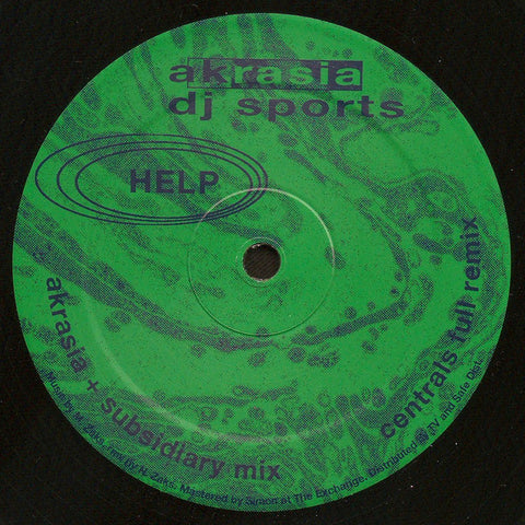 DJ Sports* : Akrasia (12") - Vinyl Record