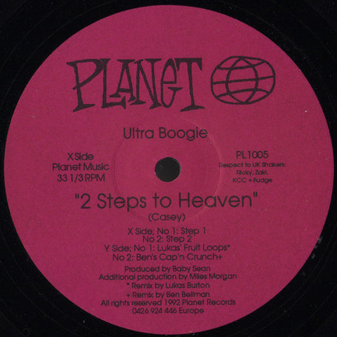 Ultra Boogie : 2 Steps To Heaven (12") - Vinyl Record