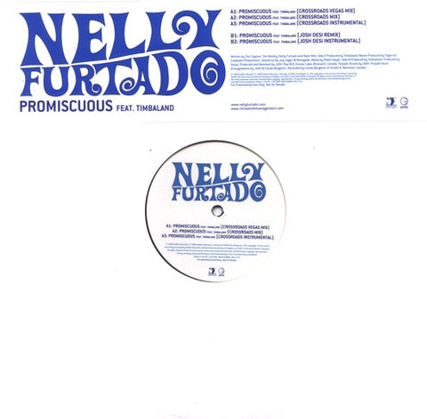 Nelly Furtado Feat. Timbaland : Promiscuous (12", Promo) - Vinyl Record