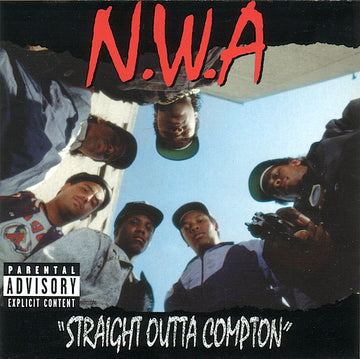 N.W.A* : Straight Outta Compton (CD, Album, RE, RM, EMI) Vinly Record