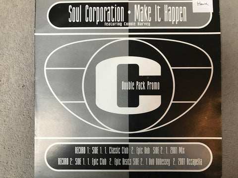 Soul Corporation (2) : Make It Happen (For Yourself) (2x12", Promo) - Vinyl Record