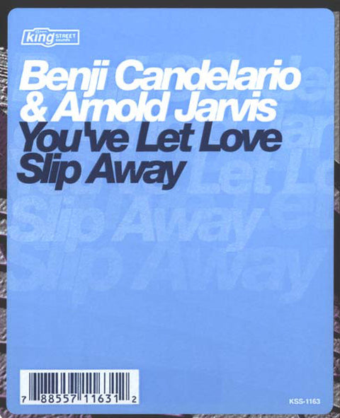 Benji Candelario & Arnold Jarvis : You've Let Love Slip Away (12") - Vinyl Record