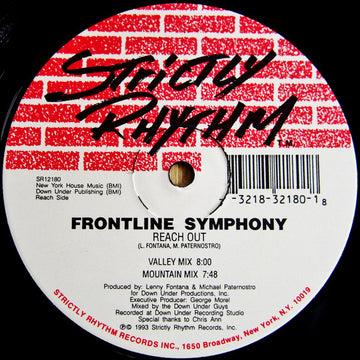 Frontline Symphony : Reach Out / Love & Affection (12