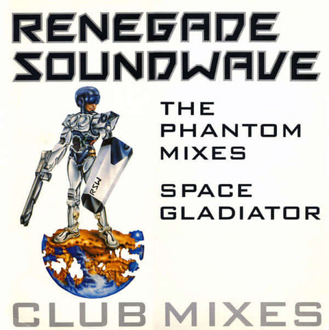 Renegade Soundwave : The Phantom Mixes / Space Gladiator (12", Single) is available for sale at our shop at a great price. We have a huge collection of Vinyl's, CD's, Cassettes & other formats available for sale for music lovers - Vinyl Record