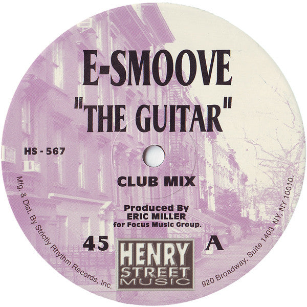 E-Smoove : The Guitar (12")