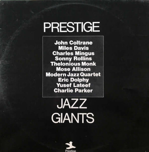 Various : Prestige Jazz Giants (2xLP, Comp, Gat) is available for sale at our shop at a great price. We have a huge collection of Vinyl's, CD's, Cassettes & other formats available for sale for music lovers - Vinyl Record